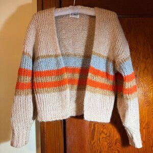 Chunky striped cardigan from 27 Miles Malibu